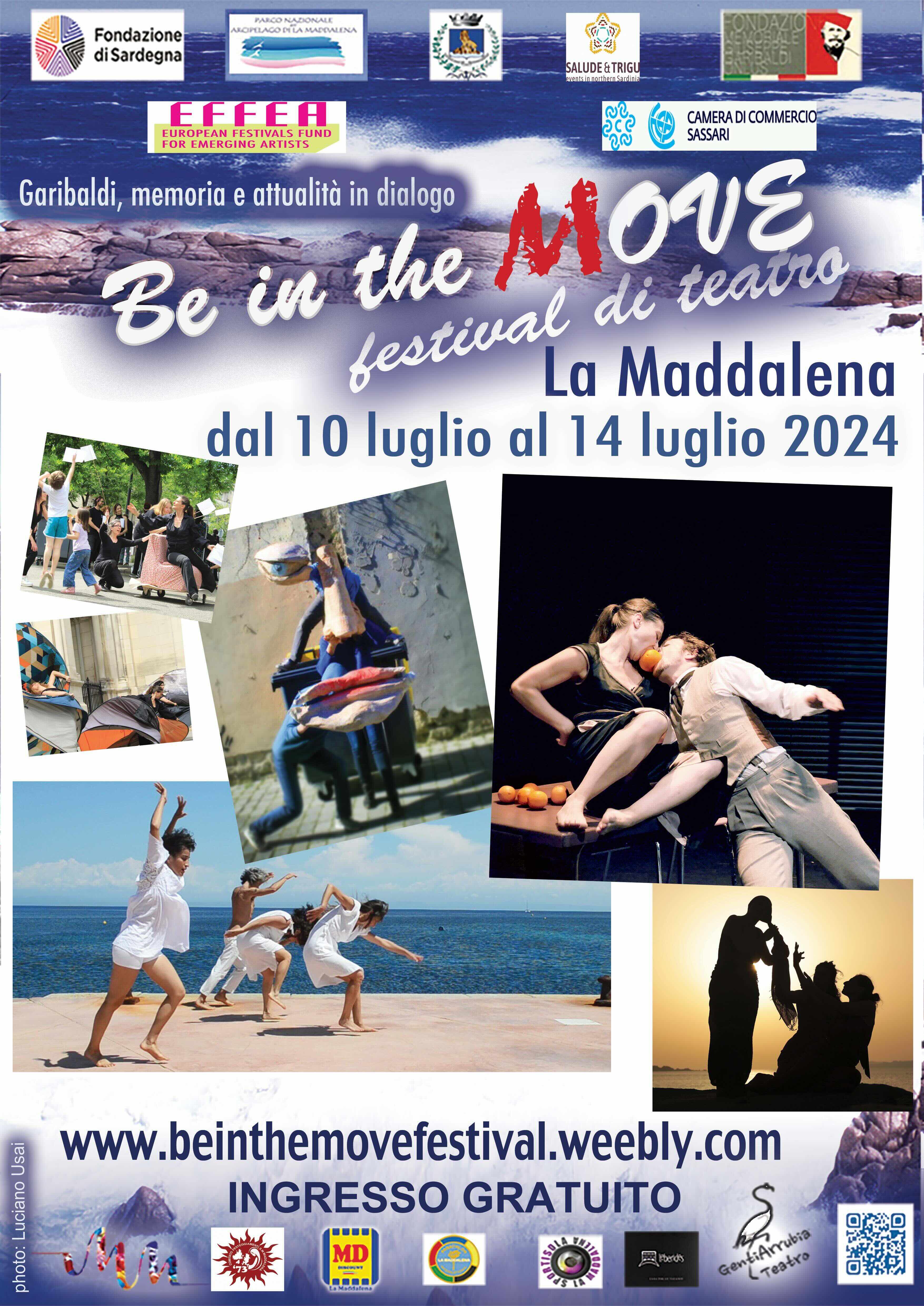 BE IN THE MOVE affiche 2024